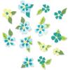 Eileen Hull’s 10-Pack Painterly Blooms & Background Die Set by Sizzix