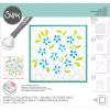 Layered Stencil 4-Pack – Watercolour Flowers & Lattice by Eileen Hull