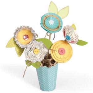 Sizzix ScoreBoards XL Die – Vase, 3-D by Eileen Hull