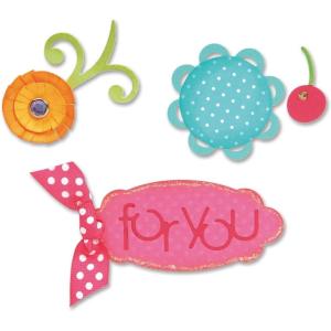 Sizzix Sizzlits Die Set 3PK – Sweet Treats for You Set by Eileen Hull