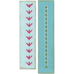 Sizzix Thinlits 2 Die Set Border Stitchlits by Eileen Hull