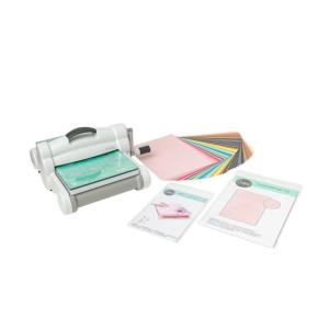 Sizzix Big Shot Plus Starter Kit (9″), White/Grey(Big Shot Plus Starter Kit)