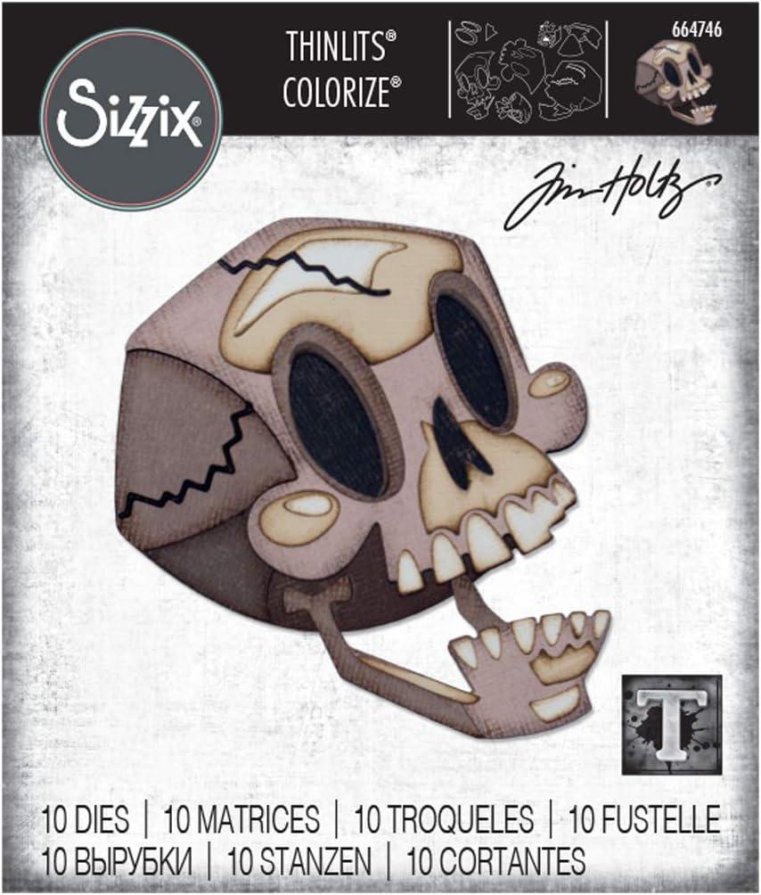 image:imageSizzix Tim Holtz THINLITS DIE Skelly Colorize