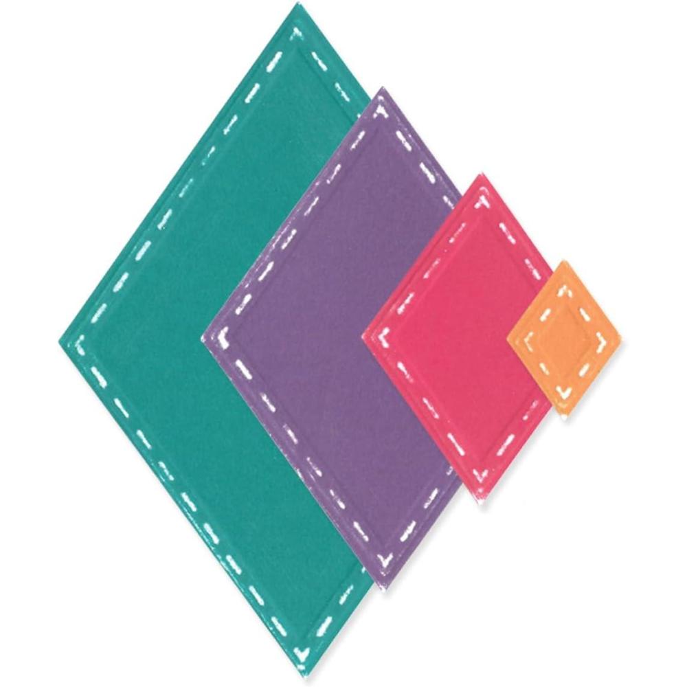 image:imageSizzix Framelits Die Set Fanciful Framelits Katy Deco Diamonds by Stacey Park