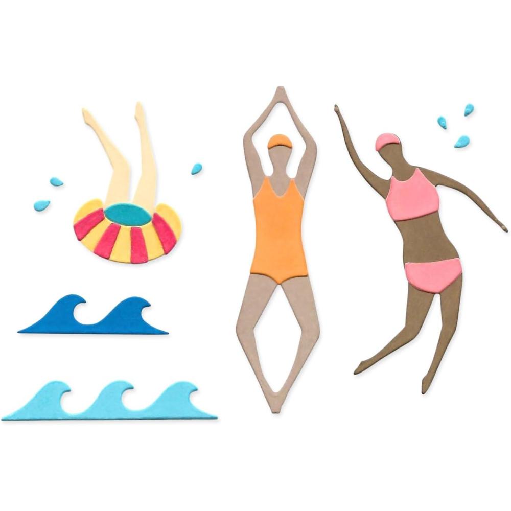 image:imageSizzix Thinlits Die Set Synchronized Swimmers 2 by Catherine Pooler