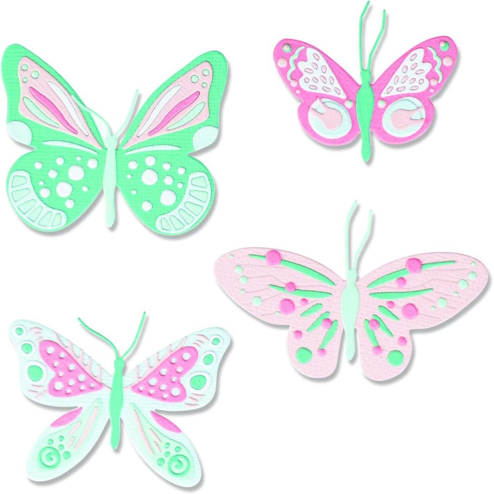 image:imageSizzix Thinlits Die Set 29PK Patterned Butterflies by Jenna Rushforth 665896 Chapter 2 2022 Multicolor