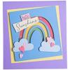 ELLISON SIZZIX FRAMELIT/STMP RBOW Joy, Multicolor