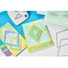 Sizzix Framelits Die Set – Fanciful Framelits, Katy Deco Diamonds by Stacey Park