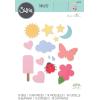 Sizzix Thinlits Die Set 16PK Basic Shapes by Debi Potter, 665185