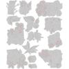 Sizzix Thinlits Dies by Tim Holtz 14/Pkg – Brushstroke Flowers Mini