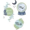 Sizzix Sizzx Framelits Die Set 10PK w/7PK Stamps Special Wishes by Olivia Rose | 665940 | Chapter 3 2022, Multicolor