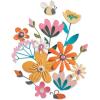 Sizzix Thinlits Die Set – Fabulous Bold Florals(Silver)