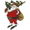 Sizzix Thinlits Die Set 18PK Woodland Santa, Colorize by Tim Holtz, 665573, One Size, Multicolour(Multicolour)