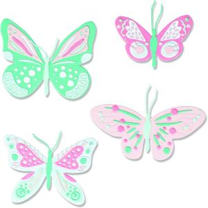 Sizzix Thinlits Die Set 29PK Patterned Butterflies by Jenna Rushforth | 665896 |Chapter 2 2022, Multicolor