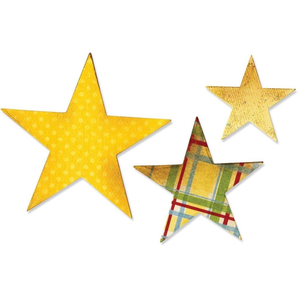 image:imageSizzix 656339 Bigz Die Stars Multicolor