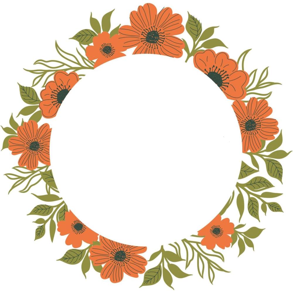 image:imageSizzix Clear Layered Stamps Botanic Wreath