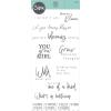 Sizzix Clear Stamps Set Born to Bloom, Multicolor, One Size