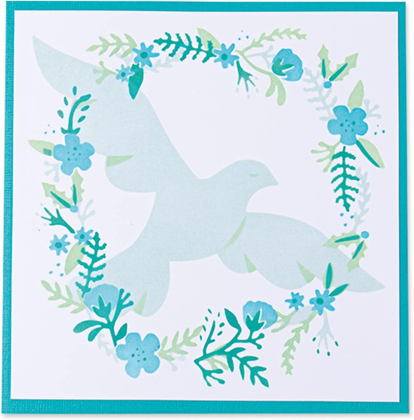 image:imageSizzix Layered Reusable Stencils for Crafts 4PK Dove 664931 Chapter 4 2022
