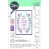 Sizzix A6 Layered Stencils Merry & Bright #3 by Jen Long