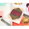 Sizzix A6 Stencil Cosmopolitan, Shine Bright #2 by Stacey Park, Multicolor, One Size