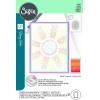 Sizzix A6 Stencil Cosmopolitan, Shine Bright #2 by Stacey Park, Multicolor, One Size