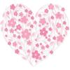 Sizzix Layered Clear Craft Stamps for Card Making 3PK Blossom Heart by Lisa Jones | 665905 | Chapter 4 2022