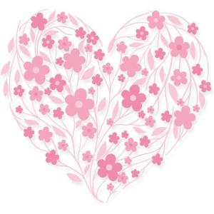 Sizzix Layered Clear Craft Stamps for Card Making 3PK Blossom Heart by Lisa Jones | 665905 | Chapter 4 2022