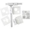 Sizzix Print and Pattern Starter Kit, Stencil & Stamp Tool Accessory