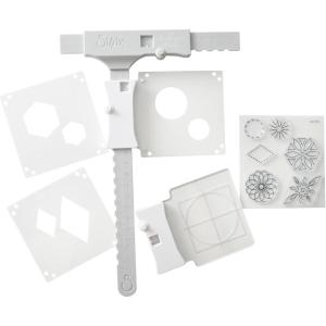 Sizzix Print and Pattern Starter Kit, Stencil & Stamp Tool Accessory
