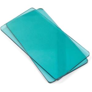Sizzix Sidekick Cutting Pads, Accessory, 1-Pair, Aqua, 4 7/8 inch x 2 1/2 inch x 1/8 inch(One Size)