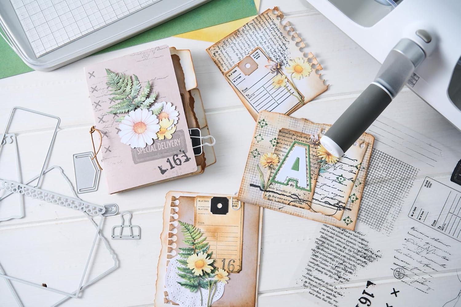 image:imageSizzix Thinlits Die Set This or That 2 inch Alphabet by 49 and Market 52 Cutting Dies