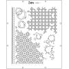 Sizzix A4 Stencil, Artful Layers by 49 & Market, 1 Stencil