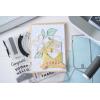 Sizzix Clear Stamps Set with Framelits Dies, Sweet Sprigs by 49 & Market, 19 Rubber Stamps & 9 Cutting Dies