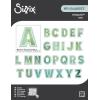 Sizzix Thinlits Die Set, This or That 2 inch Alphabet by 49 and Market, 52 Cutting Dies
