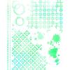 Sizzix A4 Stencil, Artful Layers by 49 & Market, 1 Stencil