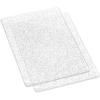 Sizzix Accessory – Cutting Pads, Standard, 1 Pair(Sizzix Cutting Pads-Standard 1Pair (Clear w/Silver Glitter)  Multi-Colour  28 x 19 x 1.2 cm)
