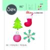 Sizzix “Christmas Tree/Ornament/Snow Flake and Stocking Bigz Die